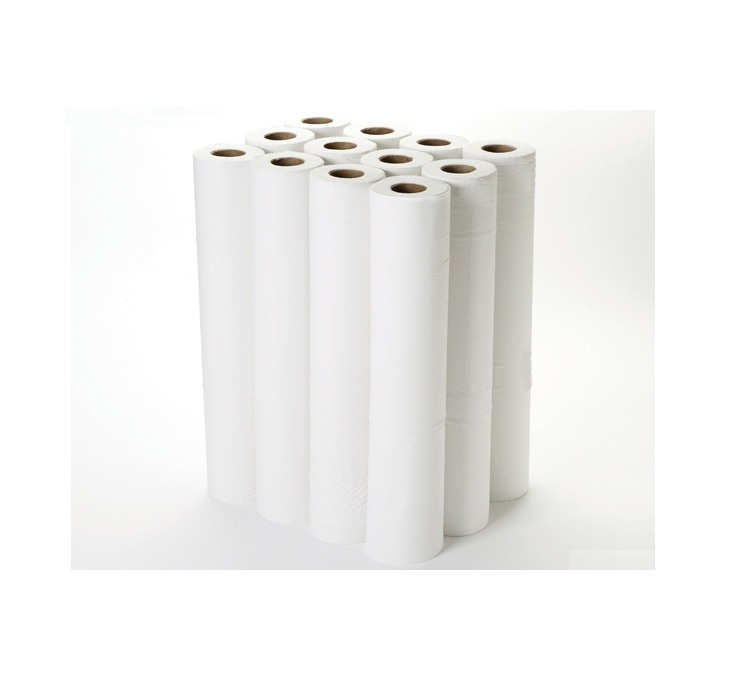 White 2 ply Couch Rolls 20'' (12pk)